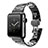 Acero Inoxidable Correa De Reloj Pulsera Eslabones para Apple iWatch 2 42mm Negro