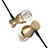 Auriculares Auricular Estereo H34 Oro