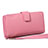 Bolso Cartera Protectora de Cuero Universal H38 Rosa