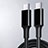 Cable Adaptador Type-C USB-C a Type-C USB-C 100W H04 para Apple iPad Pro 11 (2021)