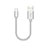 Cable Type-C Android Universal 30cm S05 para Apple iPad Air 5 10.9 (2022)