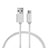 Cable Type-C Android Universal T04 Plata