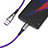 Cable Type-C Android Universal T12 para Apple iPad Pro 11 (2021) Morado