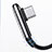 Cable Type-C Android Universal T20 para Apple iPad Pro 12.9 (2022) Negro