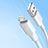 Cable USB 2.0 Android Universal 2A H03 para Apple iPad Air 5 10.9 (2022)