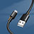 Cable USB 2.0 Android Universal 2A H03 para Apple iPhone 15