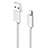 Cable USB 2.0 Android Universal A05 Blanco