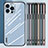 Carcasa Bumper Funda Silicona Espejo AT1 para Apple iPhone 14 Pro