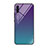 Carcasa Bumper Funda Silicona Espejo Gradiente Arco iris H01 para Samsung Galaxy A70S