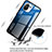 Carcasa Bumper Funda Silicona Espejo Gradiente Arco iris H01 para Xiaomi Mi 11 Lite 5G