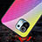 Carcasa Bumper Funda Silicona Espejo Gradiente Arco iris H03 para Xiaomi Mi 11 Lite 5G NE