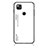 Carcasa Bumper Funda Silicona Espejo Gradiente Arco iris LS1 para Google Pixel 4a