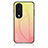 Carcasa Bumper Funda Silicona Espejo Gradiente Arco iris LS1 para Huawei Honor 80 5G