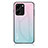 Carcasa Bumper Funda Silicona Espejo Gradiente Arco iris LS1 para Huawei Honor 80 SE 5G