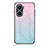 Carcasa Bumper Funda Silicona Espejo Gradiente Arco iris LS1 para Huawei Nova 10 SE