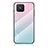 Carcasa Bumper Funda Silicona Espejo Gradiente Arco iris LS1 para Huawei Nova 8 SE 4G