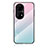 Carcasa Bumper Funda Silicona Espejo Gradiente Arco iris LS1 para Huawei P50 Pro