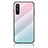 Carcasa Bumper Funda Silicona Espejo Gradiente Arco iris LS1 para OnePlus Nord CE 5G