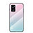 Carcasa Bumper Funda Silicona Espejo Gradiente Arco iris LS1 para Oppo A36