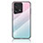 Carcasa Bumper Funda Silicona Espejo Gradiente Arco iris LS1 para Oppo Find X5 5G