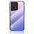 Carcasa Bumper Funda Silicona Espejo Gradiente Arco iris LS1 para Oppo Find X5 5G