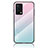 Carcasa Bumper Funda Silicona Espejo Gradiente Arco iris LS1 para Oppo K9 5G