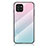 Carcasa Bumper Funda Silicona Espejo Gradiente Arco iris LS1 para Samsung Galaxy A03