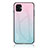 Carcasa Bumper Funda Silicona Espejo Gradiente Arco iris LS1 para Samsung Galaxy A04 4G