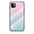 Carcasa Bumper Funda Silicona Espejo Gradiente Arco iris LS1 para Samsung Galaxy A22 5G