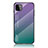 Carcasa Bumper Funda Silicona Espejo Gradiente Arco iris LS1 para Samsung Galaxy A22s 5G