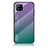 Carcasa Bumper Funda Silicona Espejo Gradiente Arco iris LS1 para Samsung Galaxy A42 5G