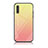 Carcasa Bumper Funda Silicona Espejo Gradiente Arco iris LS1 para Samsung Galaxy A70