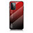Carcasa Bumper Funda Silicona Espejo Gradiente Arco iris LS1 para Samsung Galaxy A72 4G