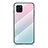 Carcasa Bumper Funda Silicona Espejo Gradiente Arco iris LS1 para Samsung Galaxy A81