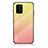 Carcasa Bumper Funda Silicona Espejo Gradiente Arco iris LS1 para Samsung Galaxy A91