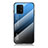 Carcasa Bumper Funda Silicona Espejo Gradiente Arco iris LS1 para Samsung Galaxy A91