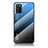 Carcasa Bumper Funda Silicona Espejo Gradiente Arco iris LS1 para Samsung Galaxy F02S SM-E025F