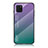 Carcasa Bumper Funda Silicona Espejo Gradiente Arco iris LS1 para Samsung Galaxy M60s