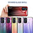 Carcasa Bumper Funda Silicona Espejo Gradiente Arco iris LS1 para Samsung Galaxy S23 FE 5G