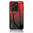 Carcasa Bumper Funda Silicona Espejo Gradiente Arco iris LS1 para Vivo X80 Lite 5G