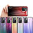 Carcasa Bumper Funda Silicona Espejo Gradiente Arco iris LS1 para Xiaomi Redmi 10 4G