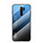 Carcasa Bumper Funda Silicona Espejo Gradiente Arco iris LS1 para Xiaomi Redmi 9 Prime India