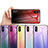 Carcasa Bumper Funda Silicona Espejo Gradiente Arco iris LS1 para Xiaomi Redmi 9A