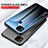 Carcasa Bumper Funda Silicona Espejo Gradiente Arco iris LS1 para Xiaomi Redmi 9C NFC