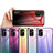 Carcasa Bumper Funda Silicona Espejo Gradiente Arco iris LS1 para Xiaomi Redmi Note 10 5G