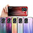Carcasa Bumper Funda Silicona Espejo Gradiente Arco iris LS1 para Xiaomi Redmi Note 11T Pro+ Plus 5G