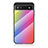 Carcasa Bumper Funda Silicona Espejo Gradiente Arco iris LS2 para Google Pixel 6a 5G