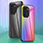 Carcasa Bumper Funda Silicona Espejo Gradiente Arco iris LS2 para Huawei Nova 10