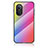 Carcasa Bumper Funda Silicona Espejo Gradiente Arco iris LS2 para Huawei Nova 9 SE