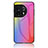 Carcasa Bumper Funda Silicona Espejo Gradiente Arco iris LS2 para OnePlus 11 5G